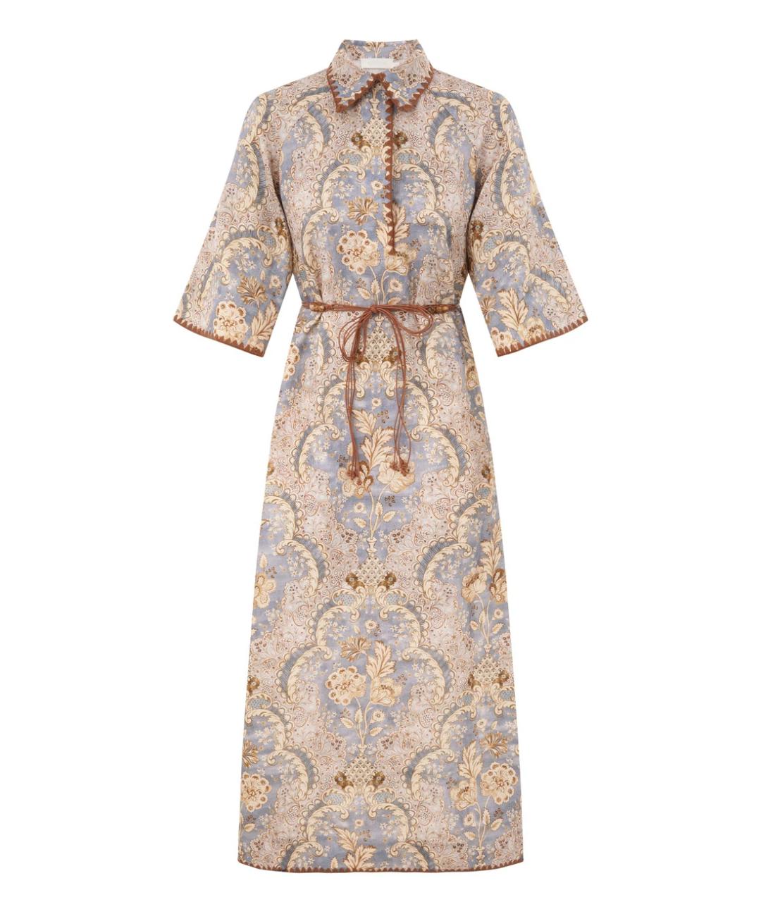 ZIMMERMANN Льняное платье, фото 1