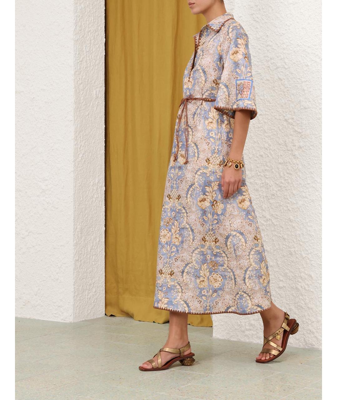 ZIMMERMANN Льняное платье, фото 3