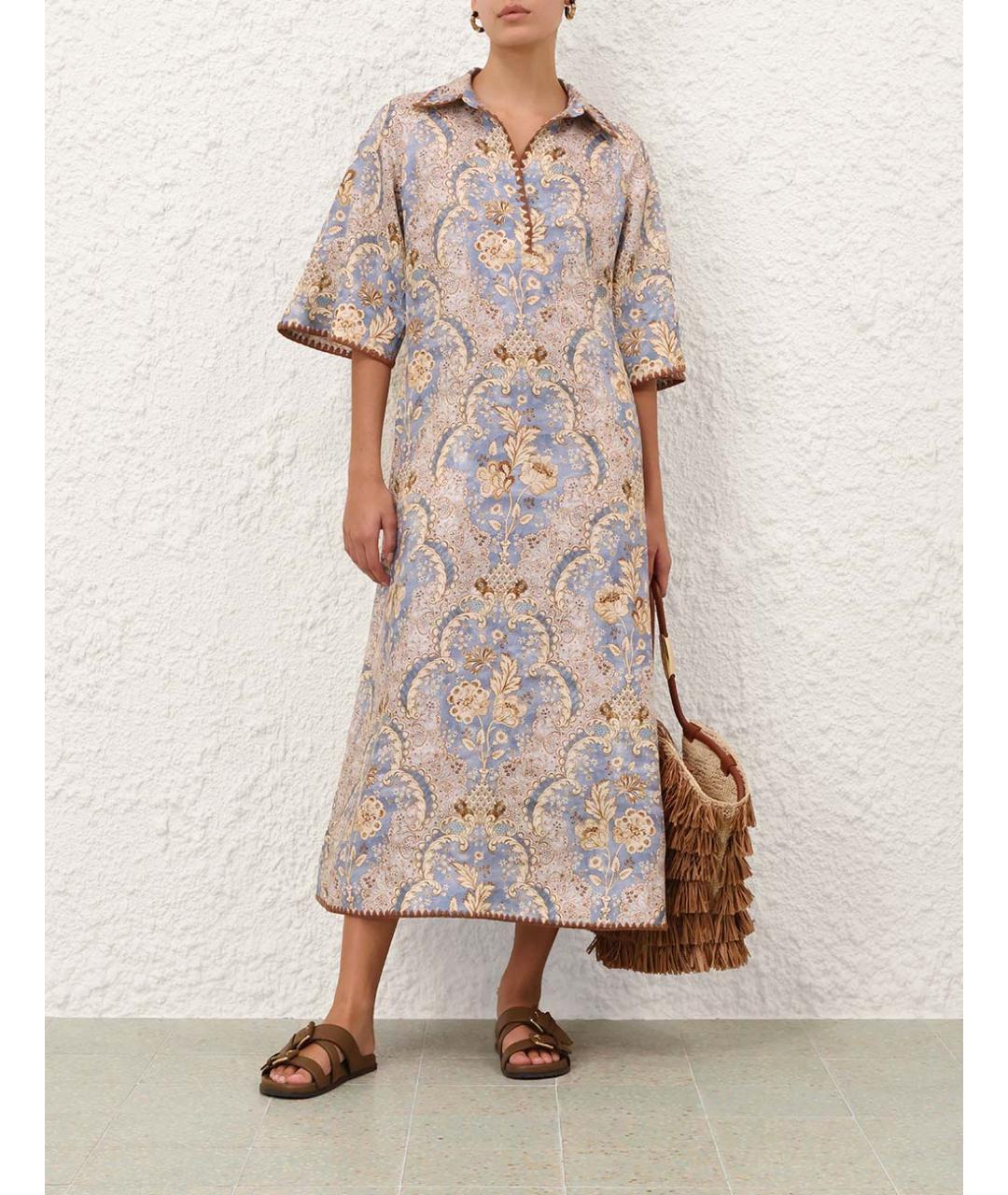 ZIMMERMANN Льняное платье, фото 6