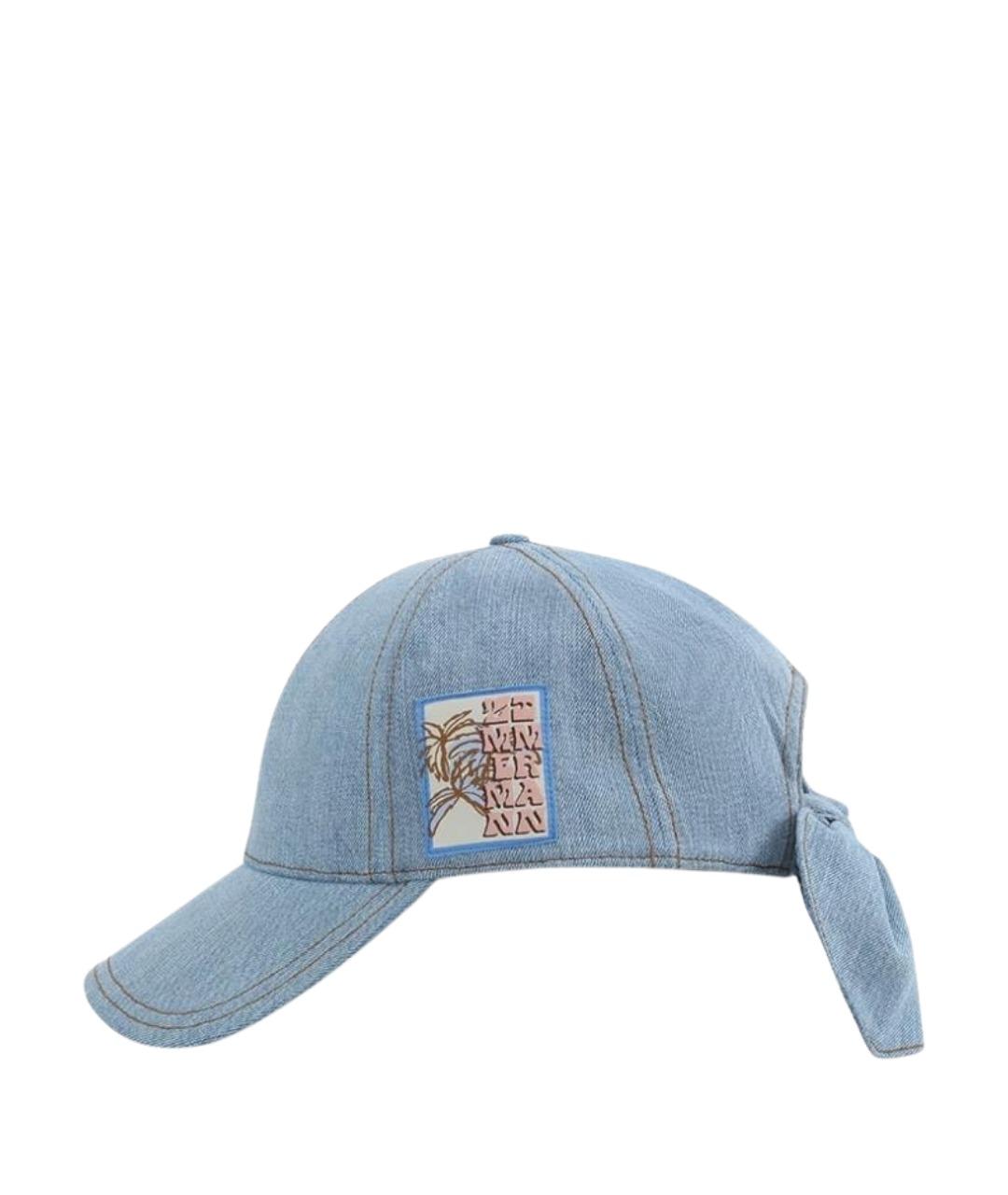 ZIMMERMANN Голубая хлопковая кепка, фото 1