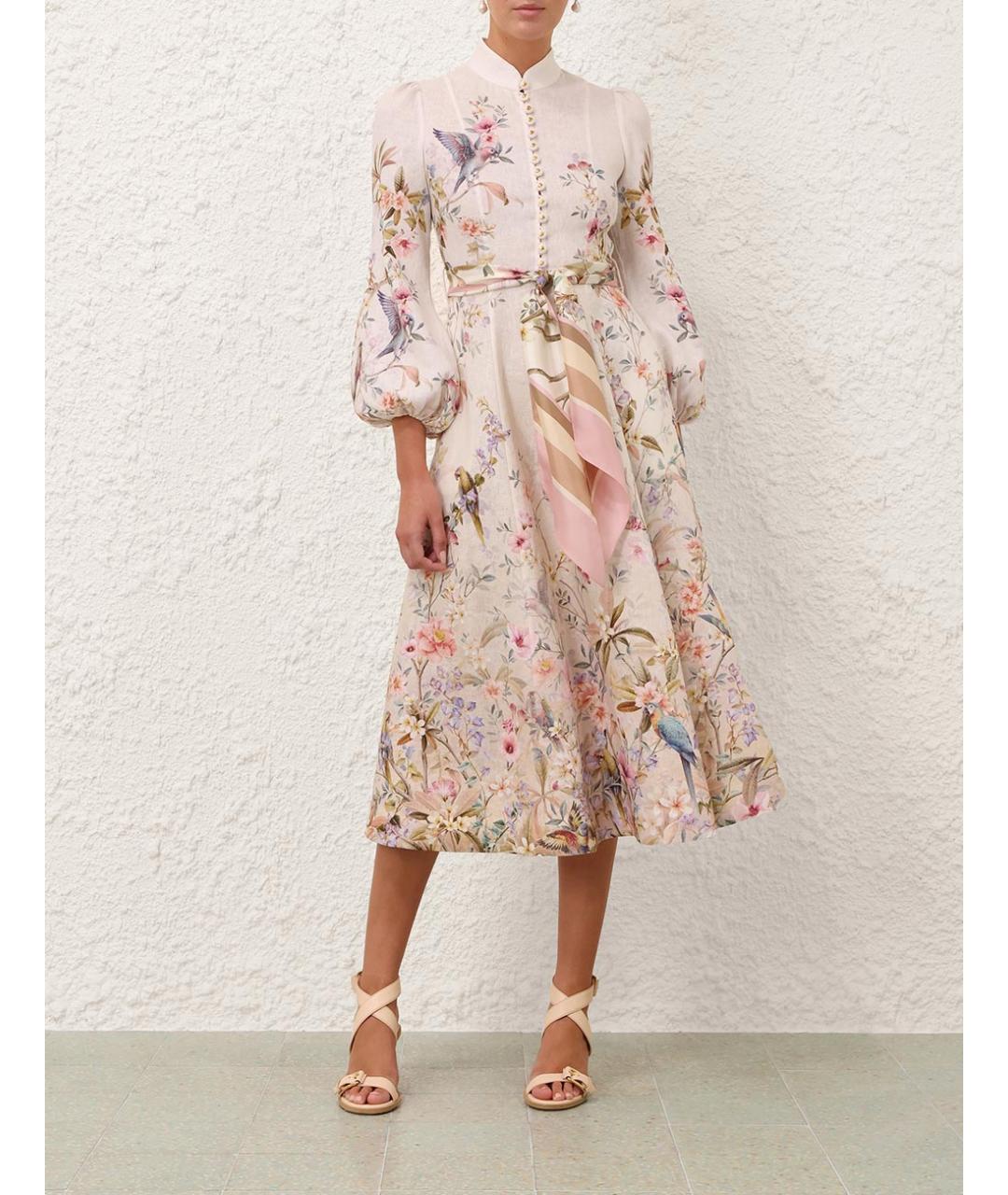 ZIMMERMANN Льняное платье, фото 2