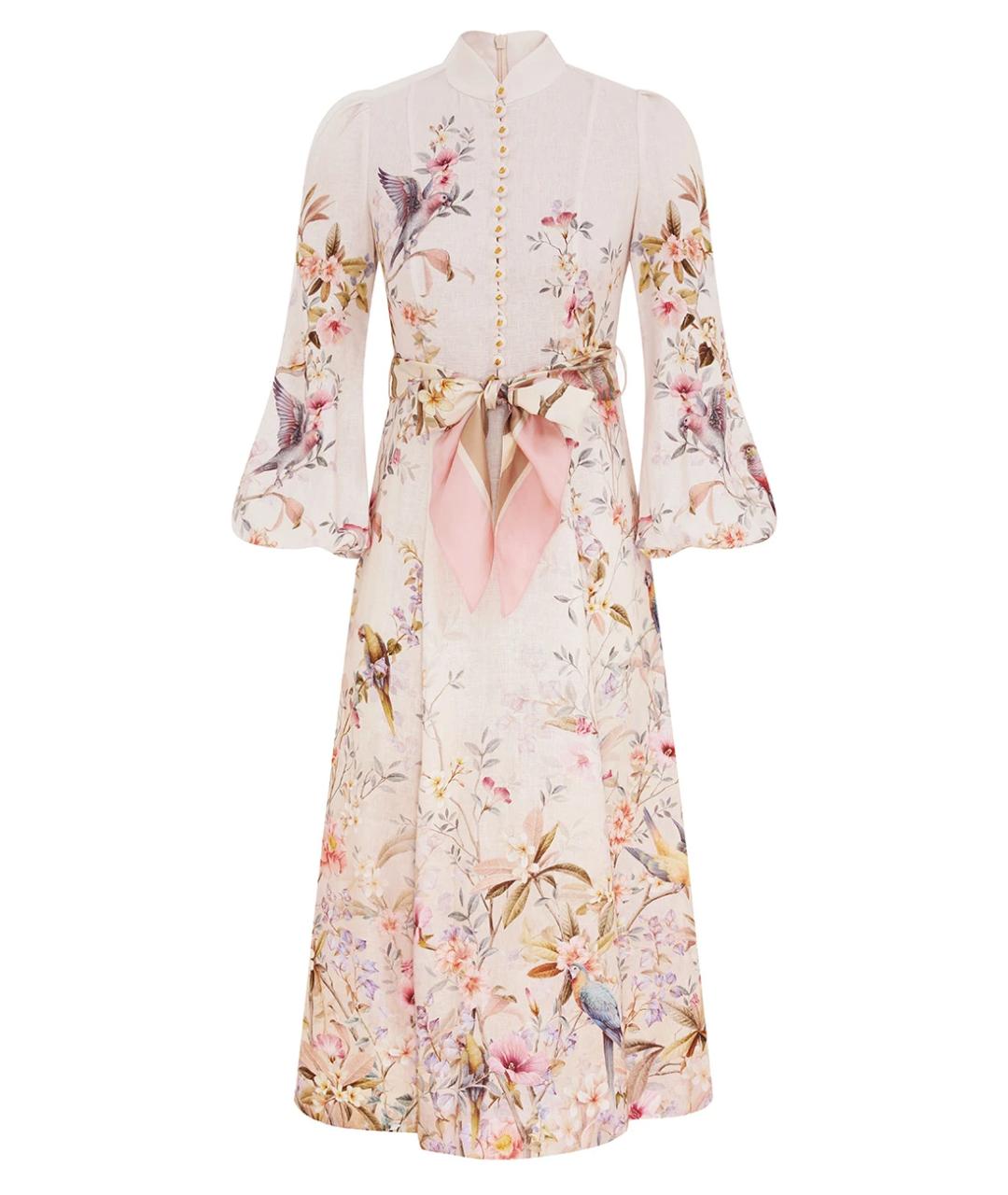 ZIMMERMANN Льняное платье, фото 1