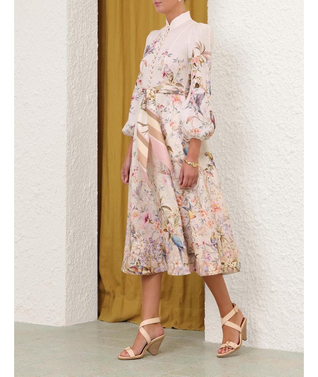 ZIMMERMANN Льняное платье, фото 3