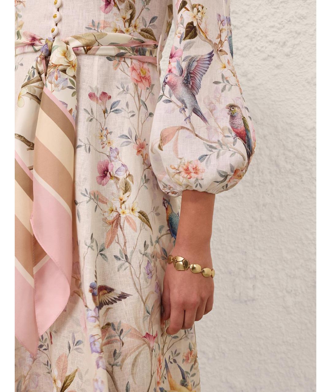 ZIMMERMANN Льняное платье, фото 5