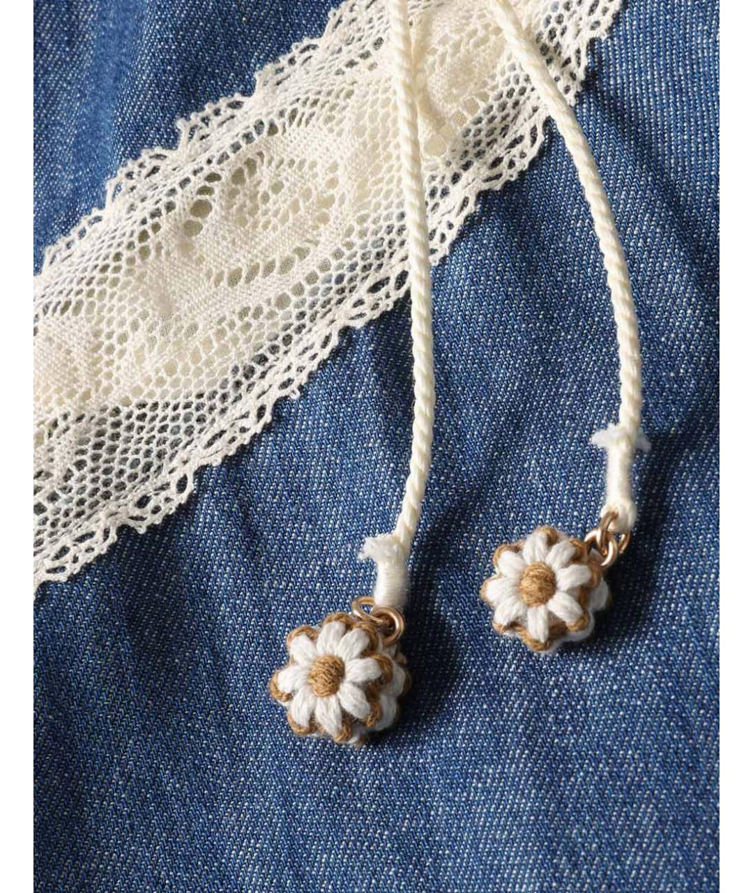 ZIMMERMANN Синий хлопковый сарафан, фото 6