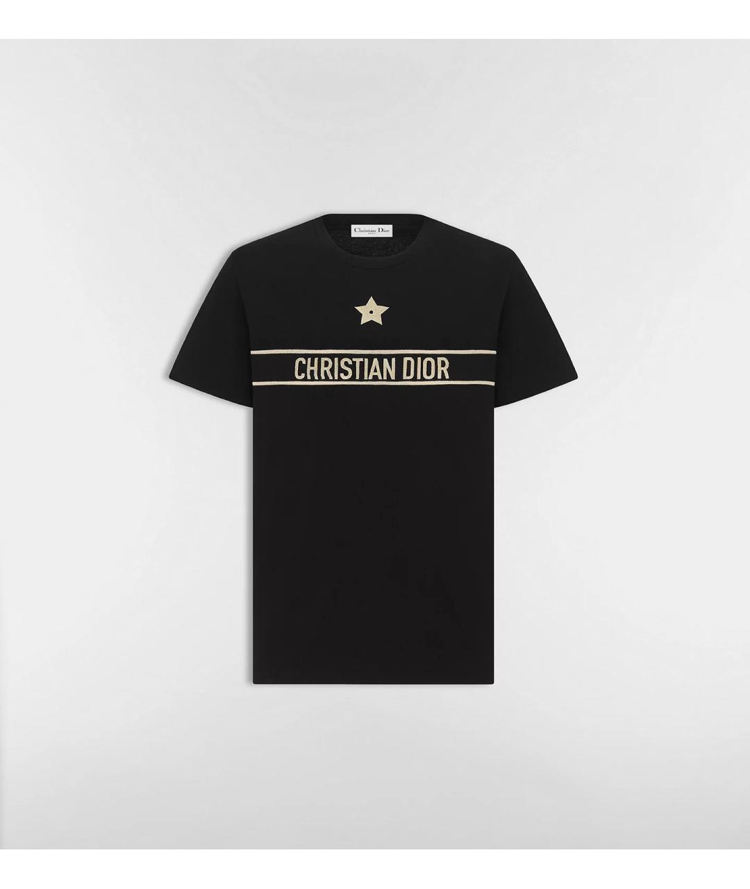 CHRISTIAN DIOR Черная футболка, фото 7