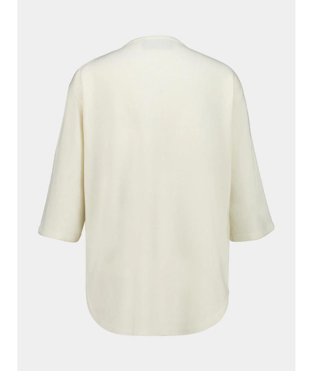 VALENTINO Белый шерстяной джемпер / свитер, фото 2