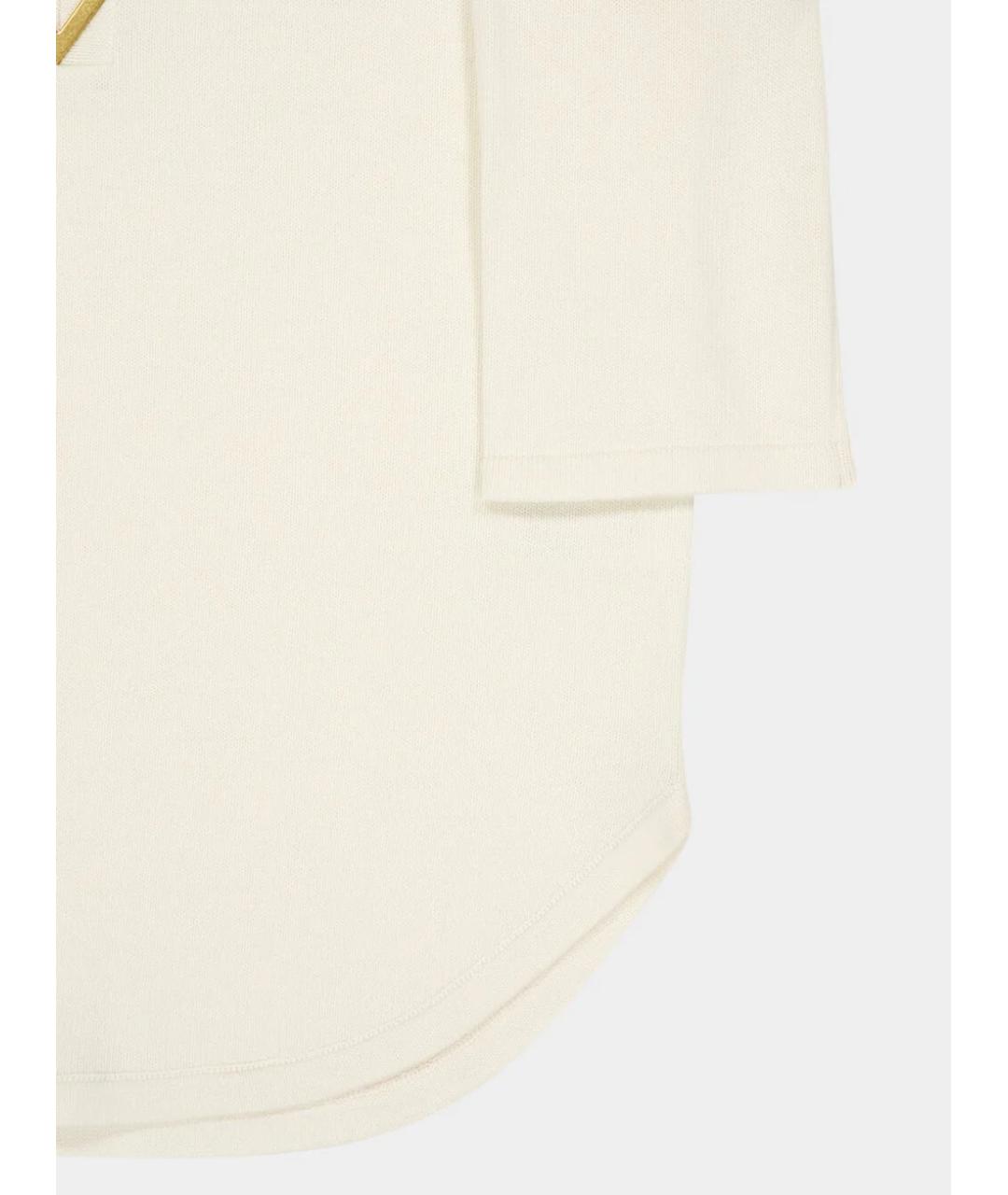 VALENTINO Белый шерстяной джемпер / свитер, фото 4