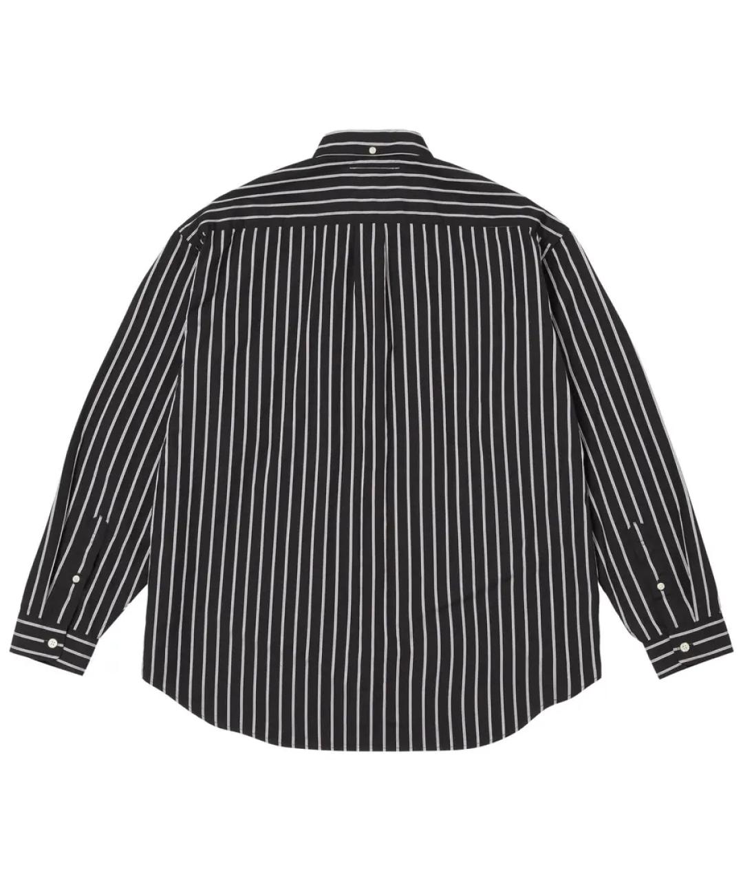 SUPREME Черная кэжуал рубашка, фото 2