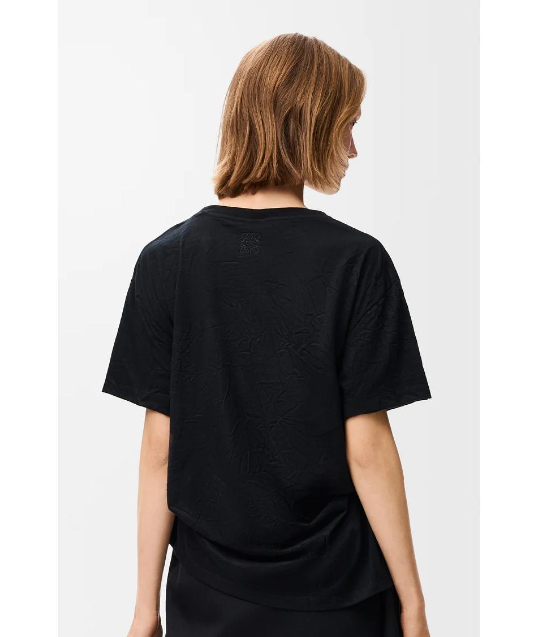 LOEWE Черная футболка, фото 4