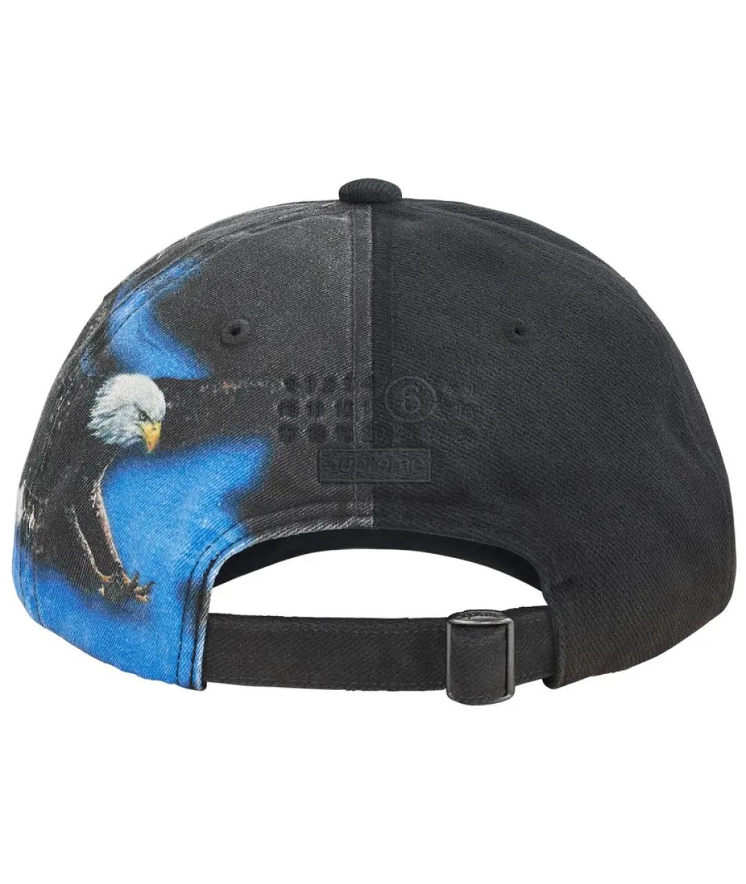 SUPREME Черная кепка/бейсболка, фото 2