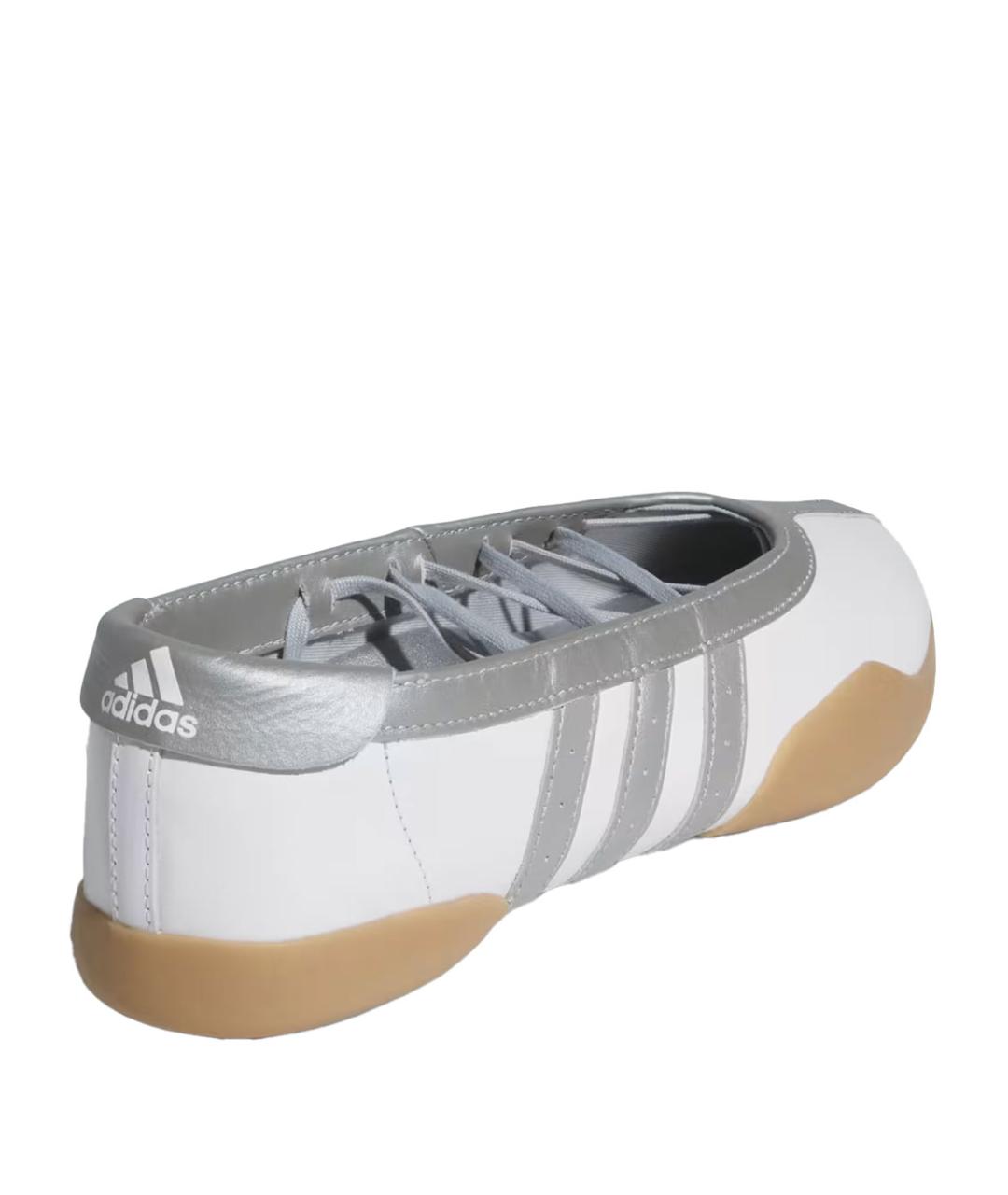 ADIDAS Белые кожаные балетки, фото 3