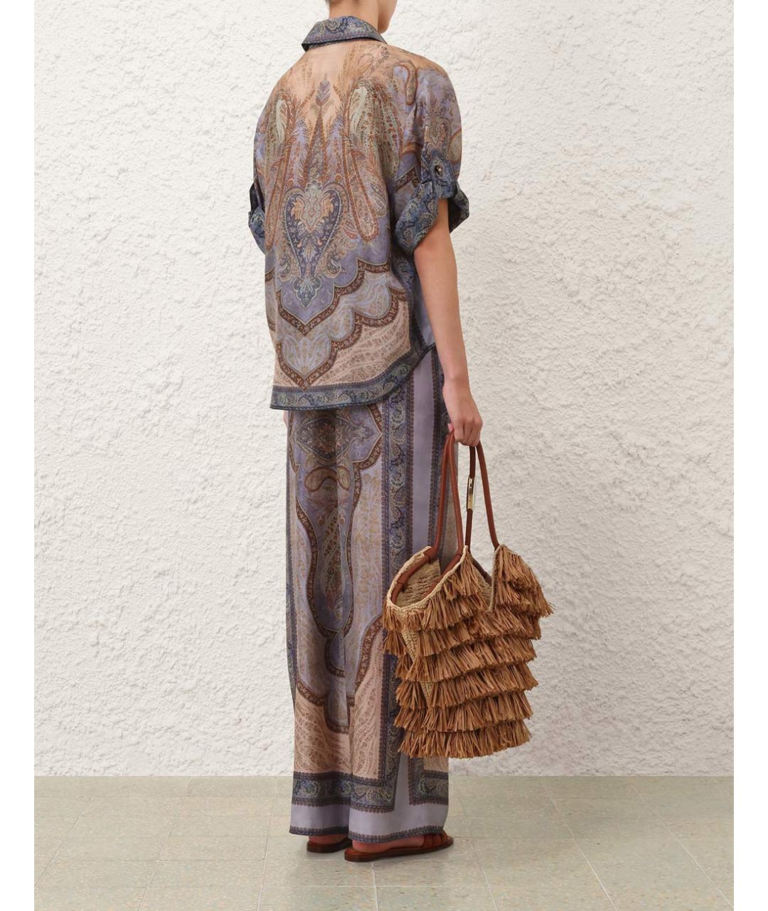 ZIMMERMANN Шелковый костюм с брюками, фото 5