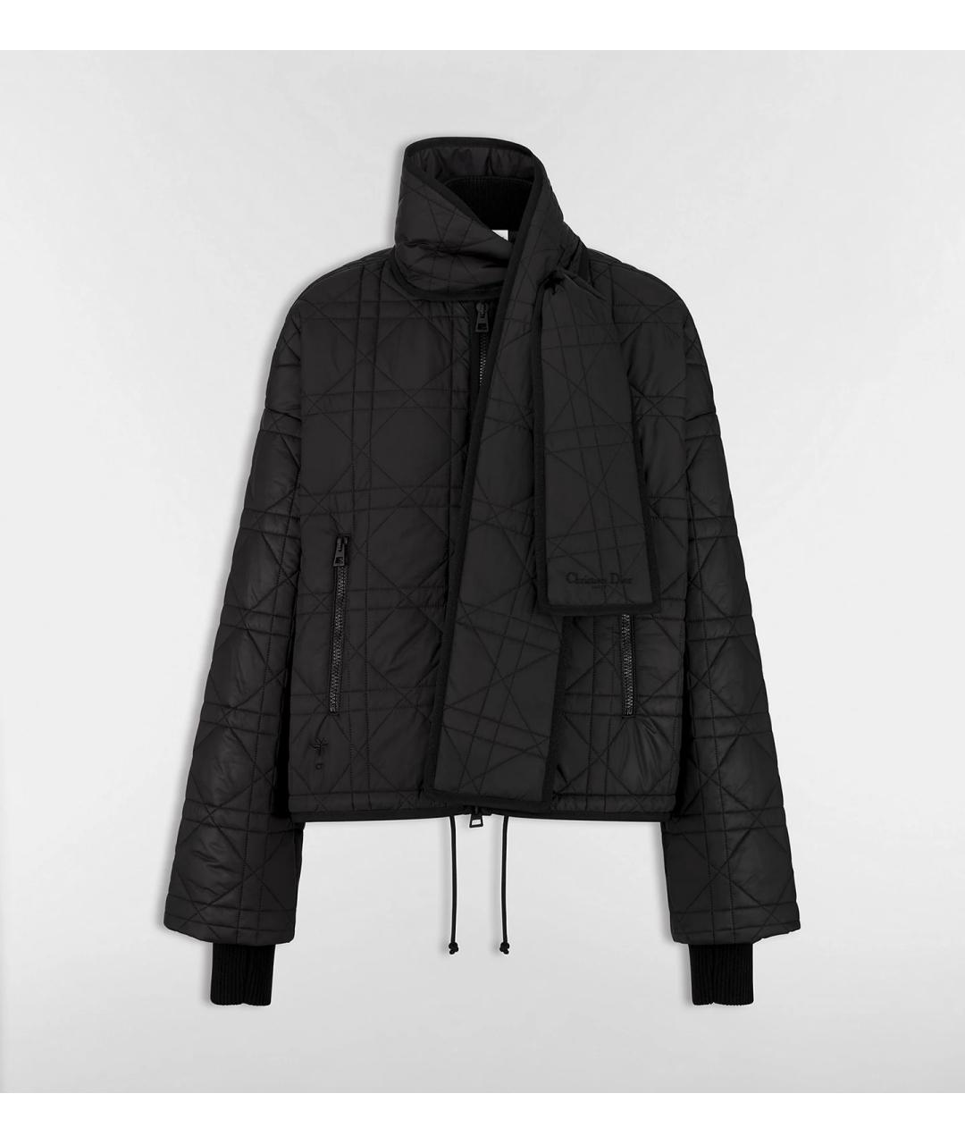 CHRISTIAN DIOR Черная полиэстеровая куртка, фото 7