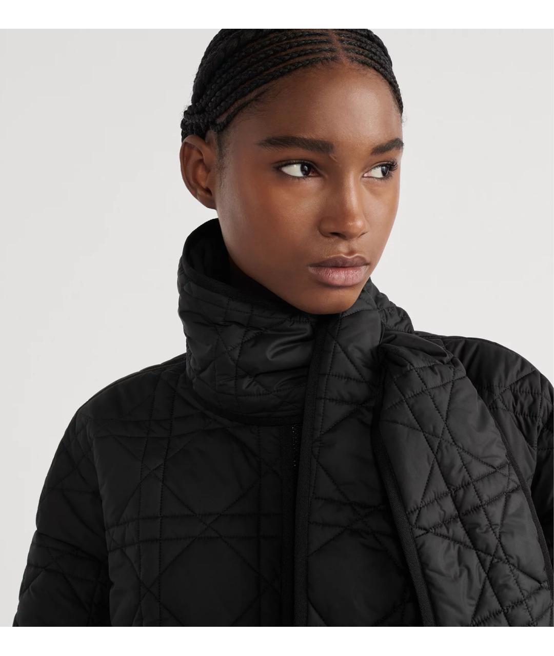 CHRISTIAN DIOR Черная полиэстеровая куртка, фото 5