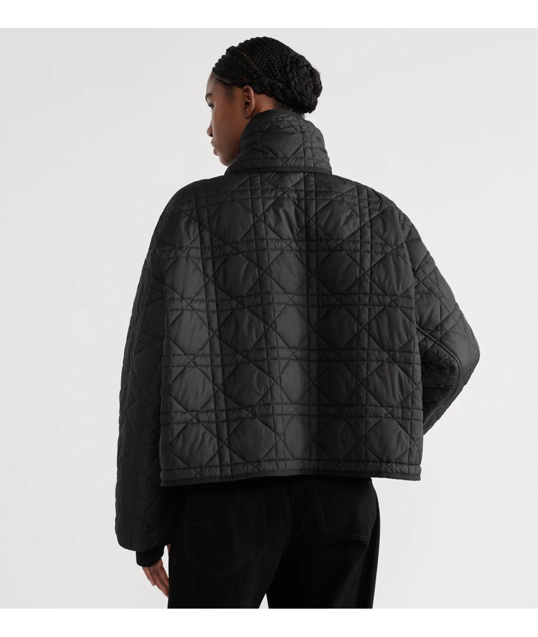 CHRISTIAN DIOR Черная полиэстеровая куртка, фото 4