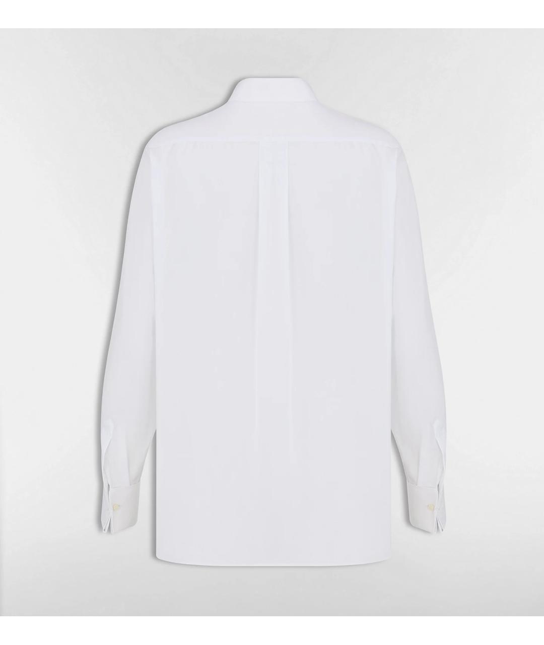 CHRISTIAN DIOR Белая хлопковая рубашка, фото 6