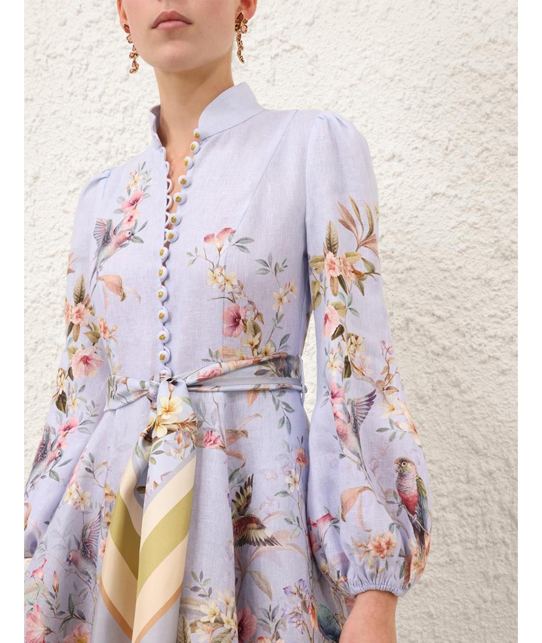 ZIMMERMANN Льняное платье, фото 1