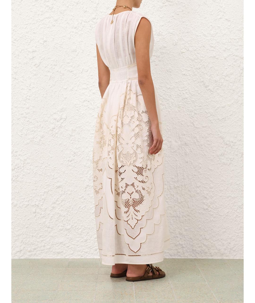 ZIMMERMANN Льняное платье, фото 4