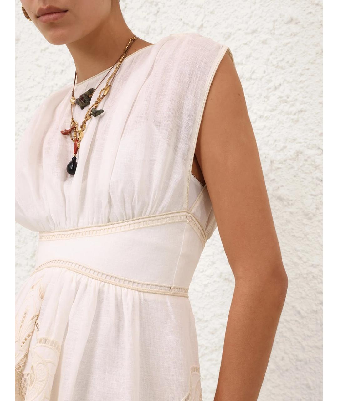 ZIMMERMANN Льняное платье, фото 5