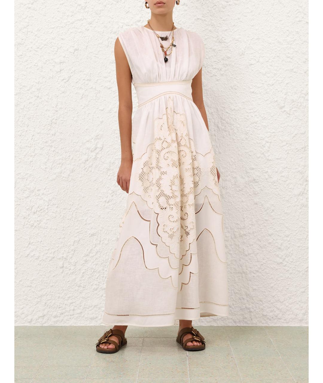 ZIMMERMANN Льняное платье, фото 3