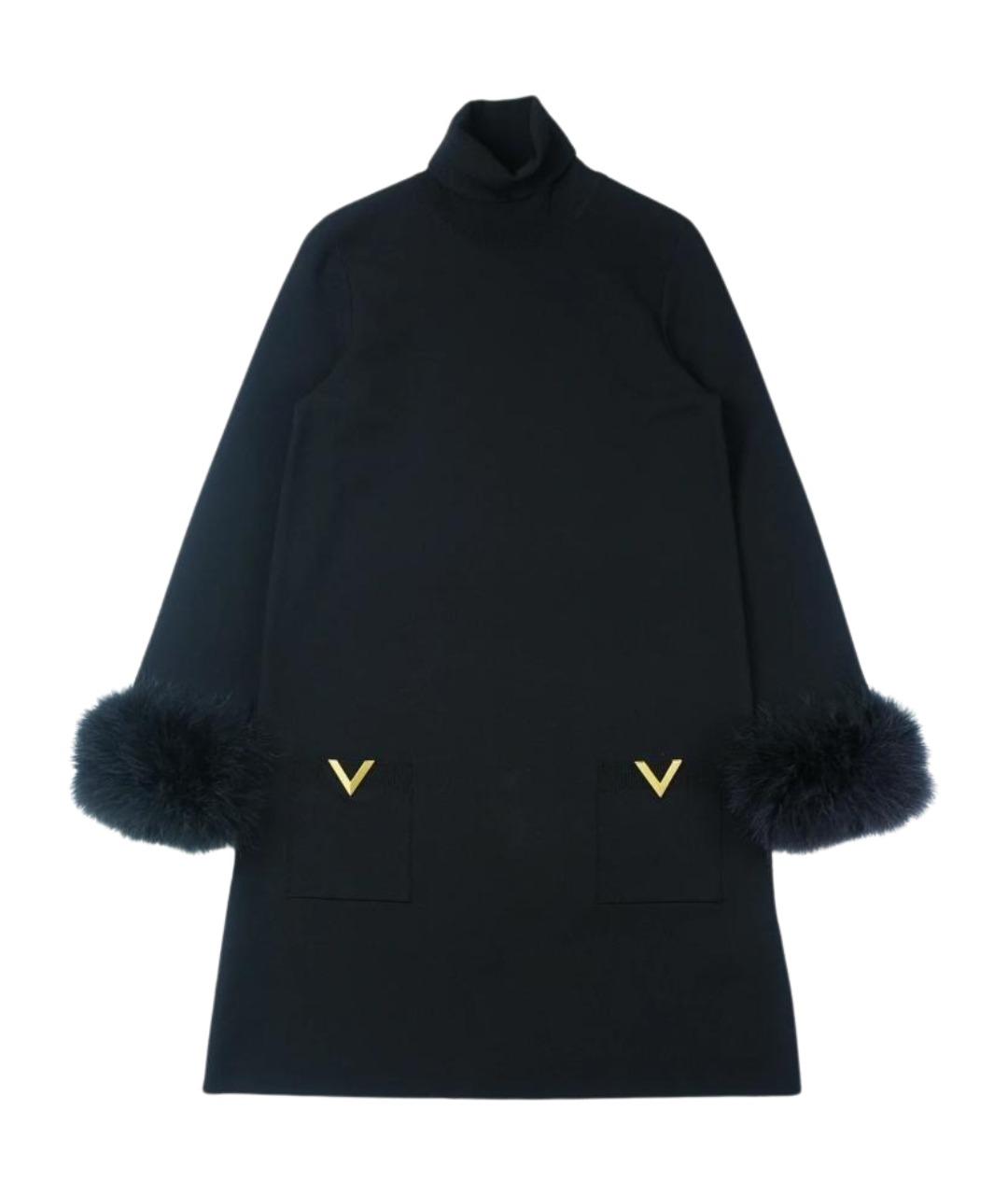 VALENTINO Черное платье, фото 1