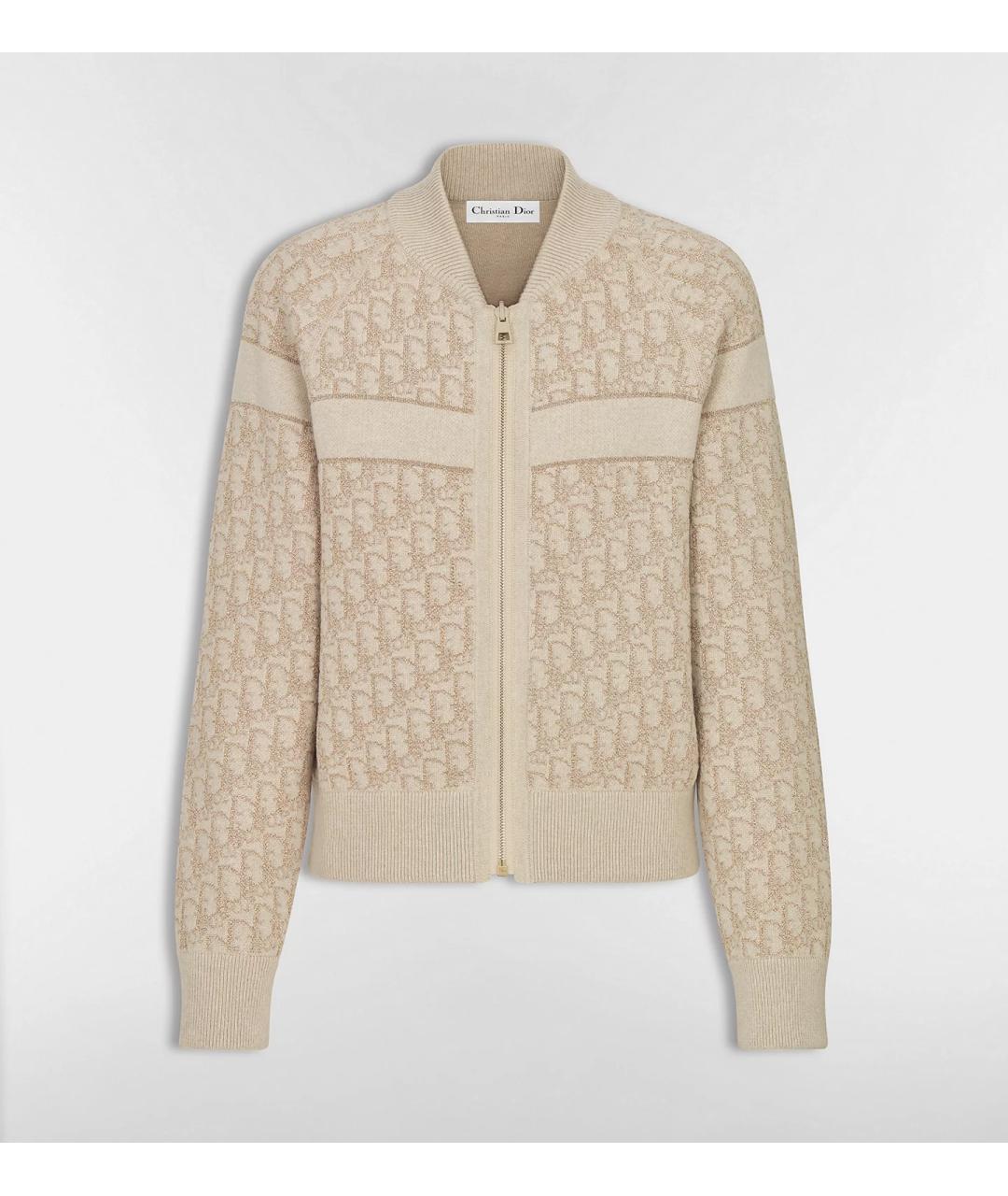 CHRISTIAN DIOR Золотая кашемировая куртка, фото 7