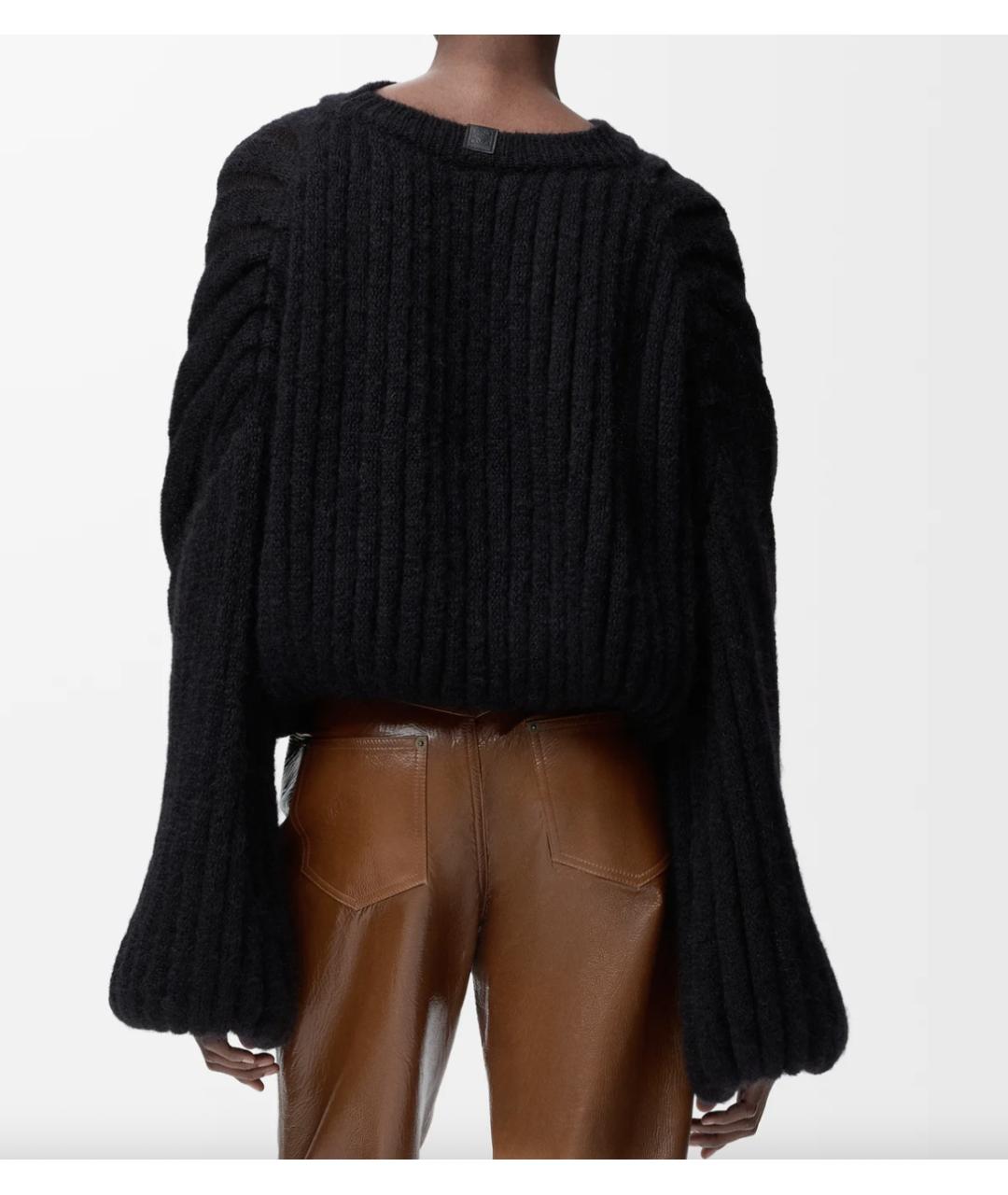 LOEWE Черный джемпер / свитер, фото 5