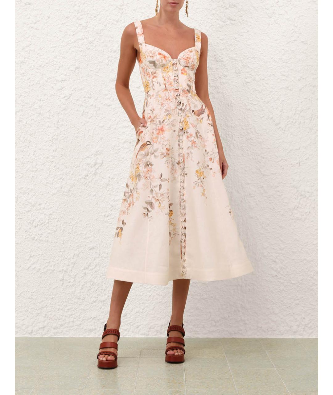 ZIMMERMANN Льняной сарафан, фото 2