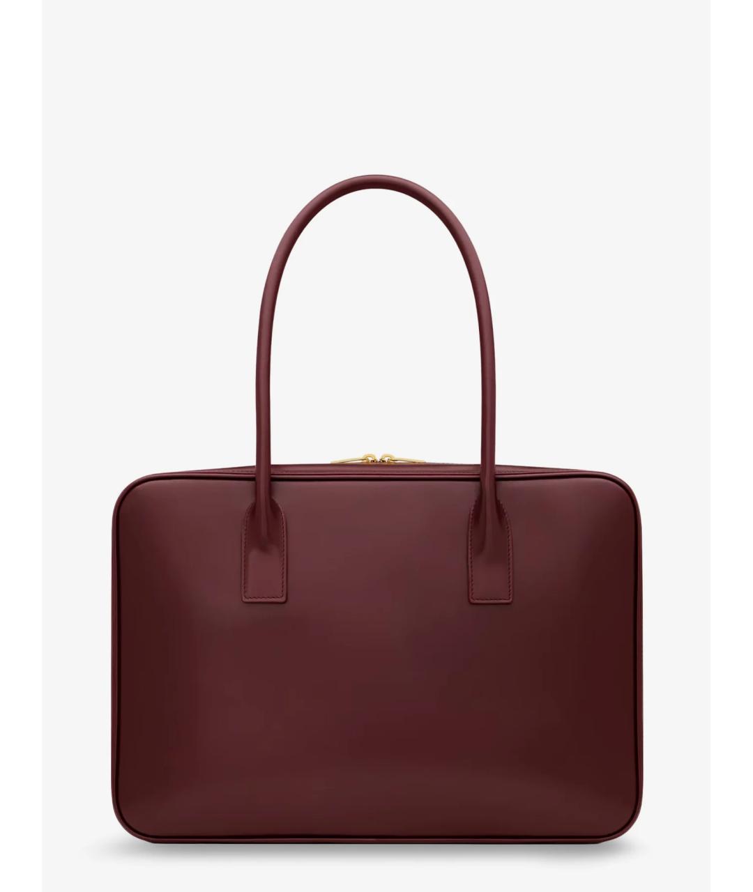 SAINT LAURENT Красная кожаная сумка через плечо, фото 3