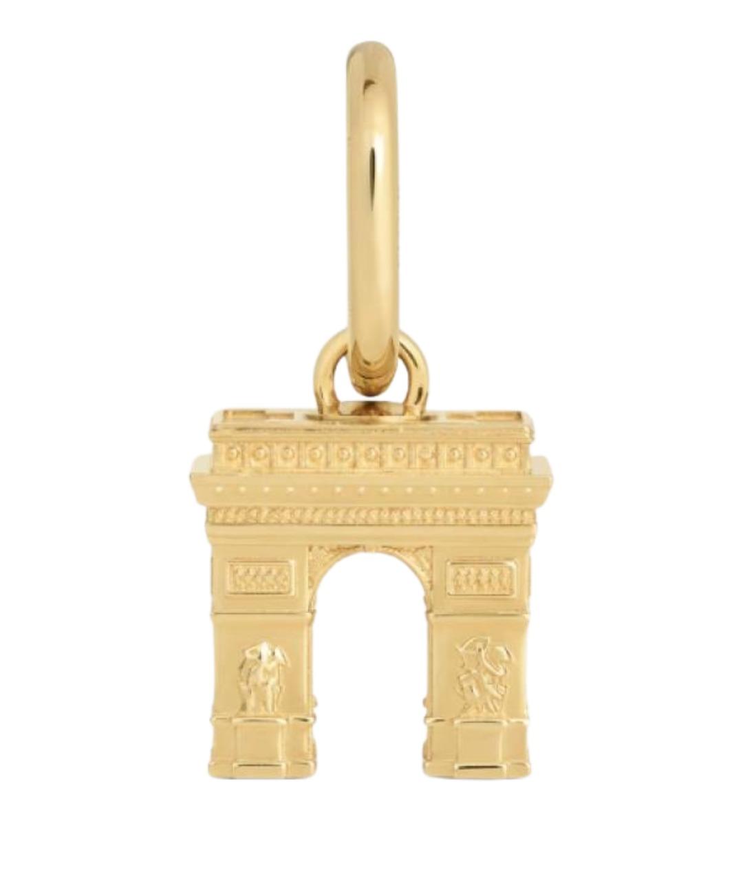 CELINE Золотая латунная подвеска, фото 1