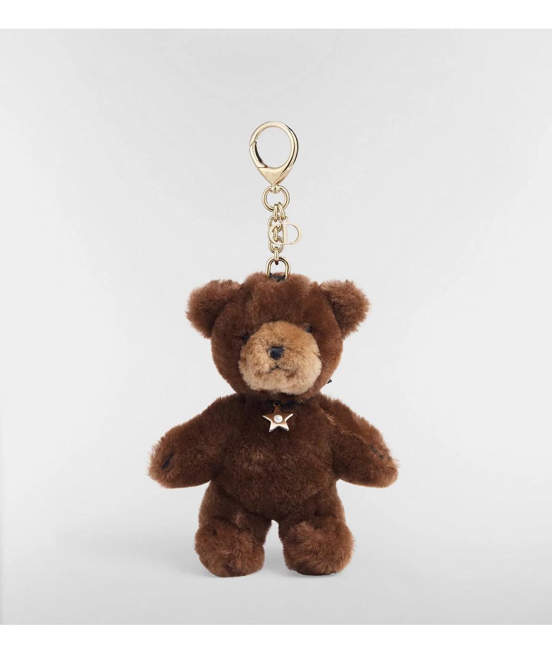 CHRISTIAN DIOR Золотой брелок, фото 4