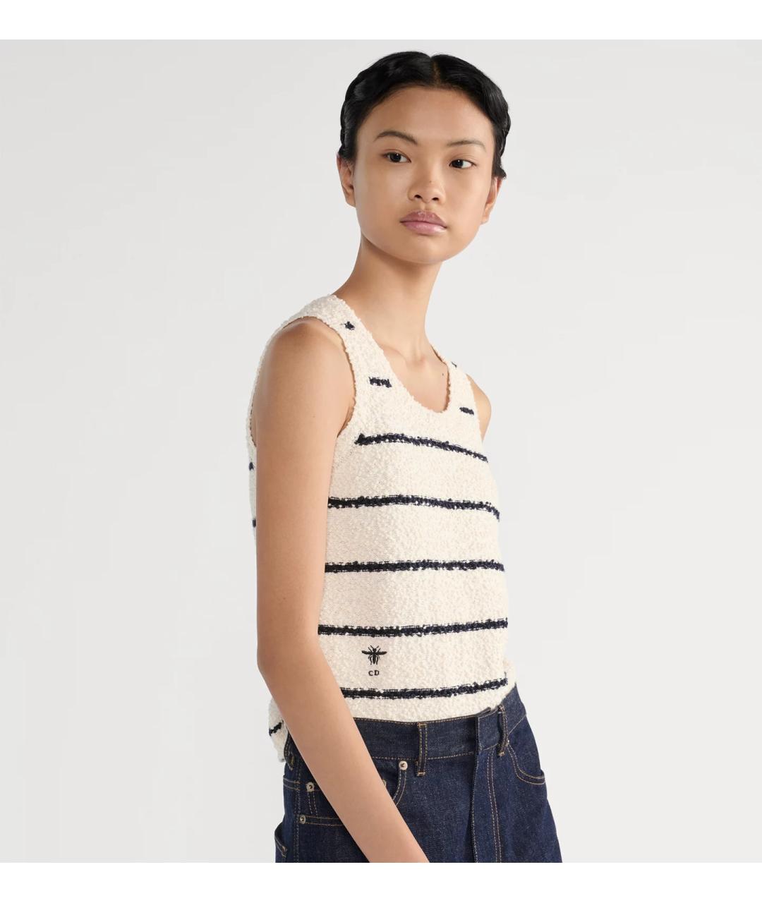 CHRISTIAN DIOR Белый кардиган, фото 3