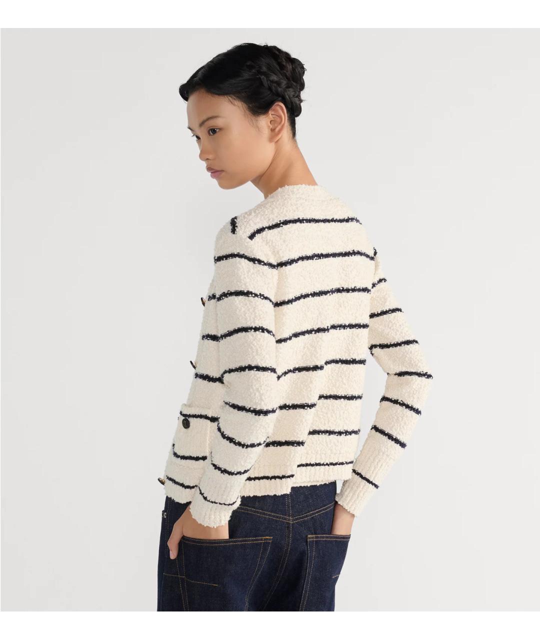 CHRISTIAN DIOR Белый кардиган, фото 4