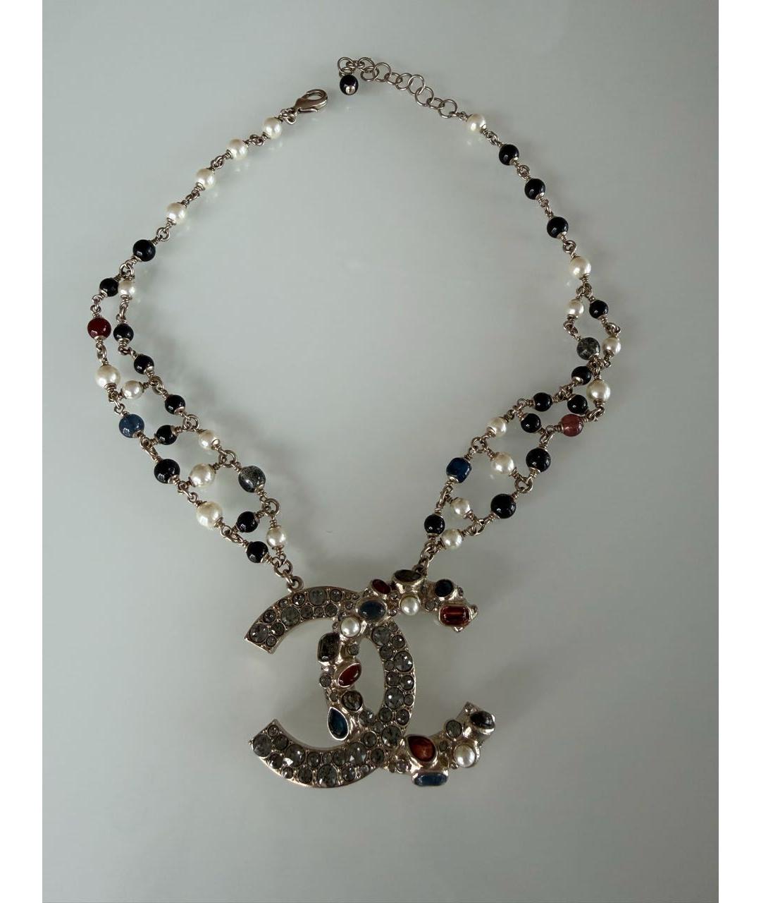 CHANEL Металлическое колье, фото 2