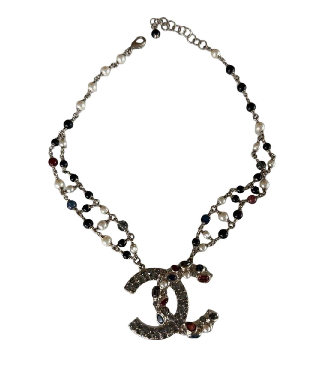 CHANEL Металлическое колье, фото 1