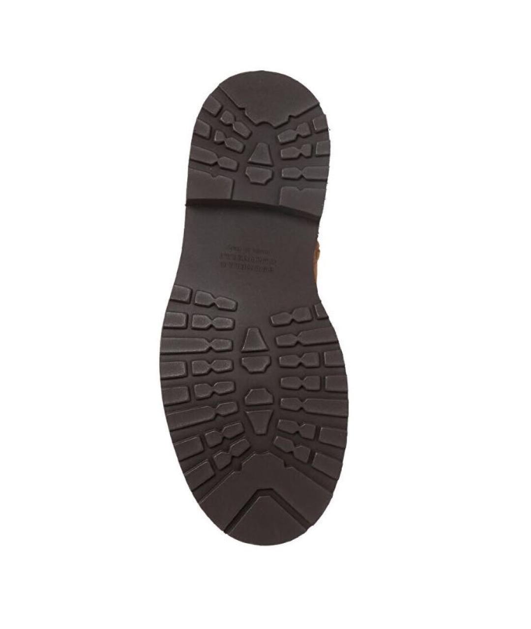 BRUNELLO CUCINELLI Бежевые замшевые ботинки, фото 5