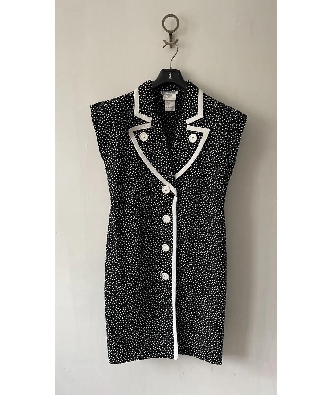 SAINT LAURENT Хлопковое повседневное платье, фото 6