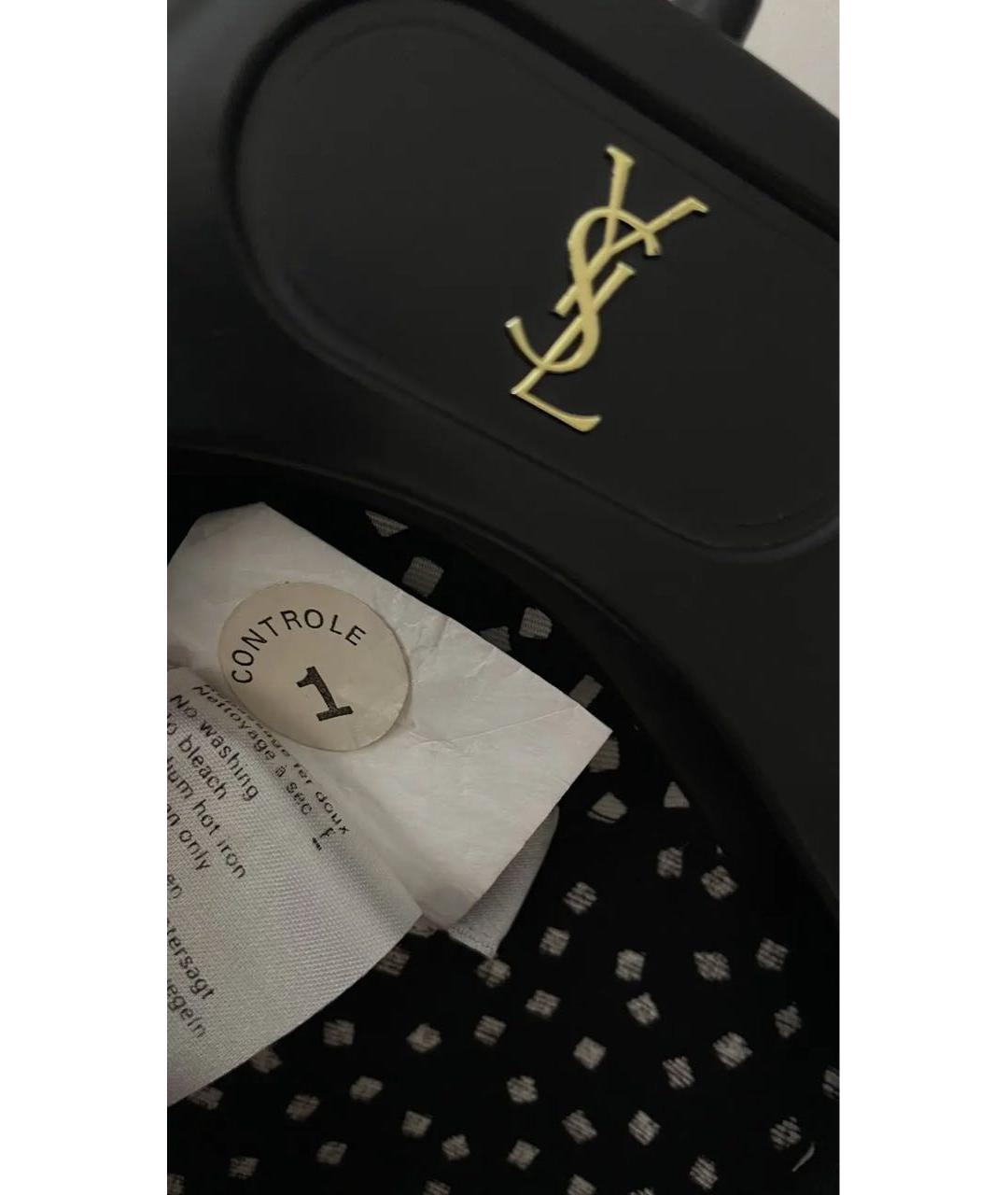 SAINT LAURENT Хлопковое повседневное платье, фото 5