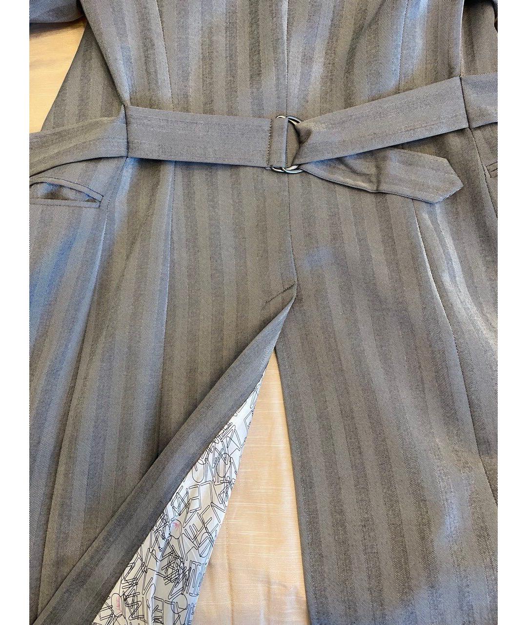 VALENTINO Серый хлопковый костюм с брюками, фото 7