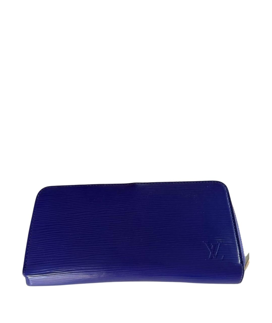 LOUIS VUITTON Фиолетовый кожаный кошелек, фото 1