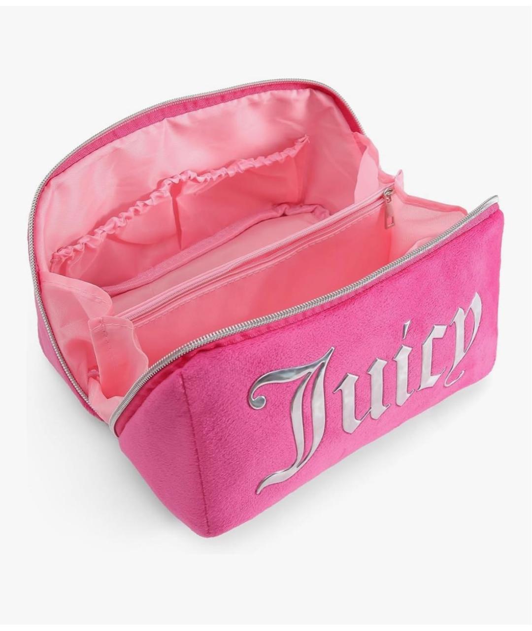 JUICY COUTURE Розовая косметичка, фото 4