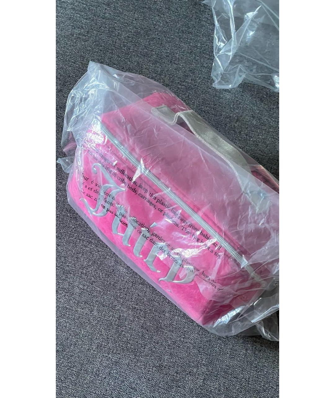 JUICY COUTURE Розовая косметичка, фото 6