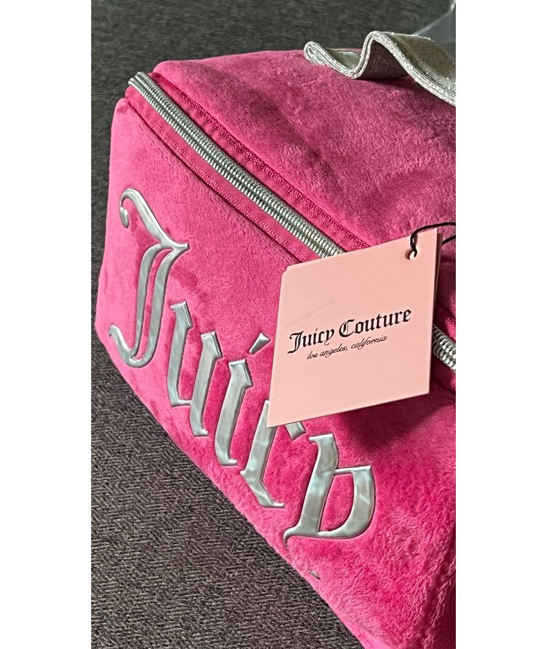 JUICY COUTURE Розовая косметичка, фото 8
