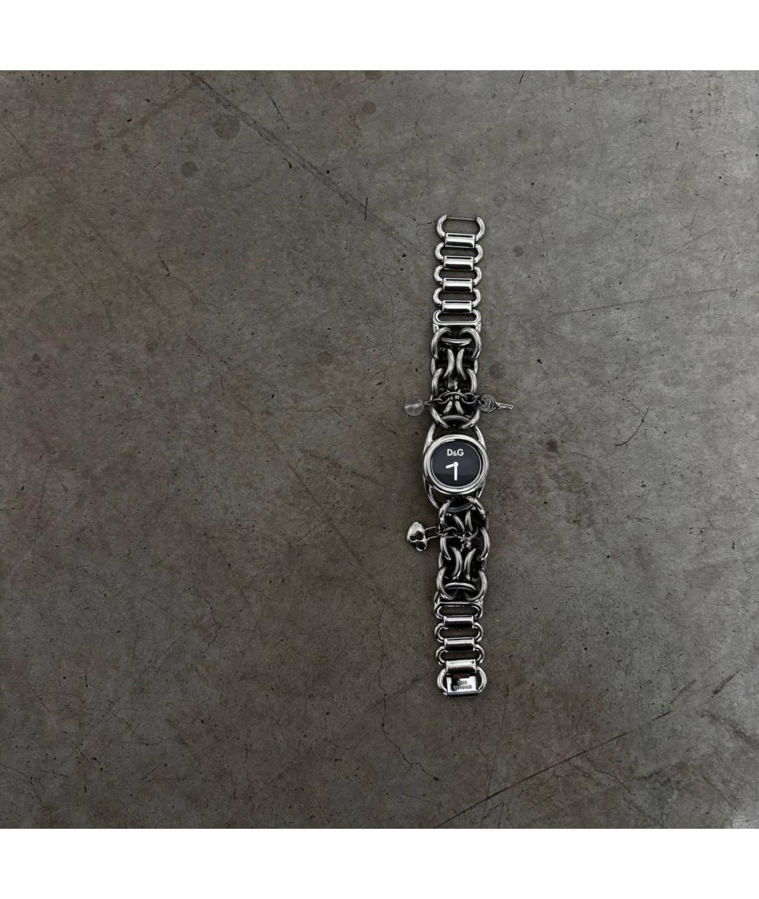 DOLCE&GABBANA Серебряные часы, фото 3