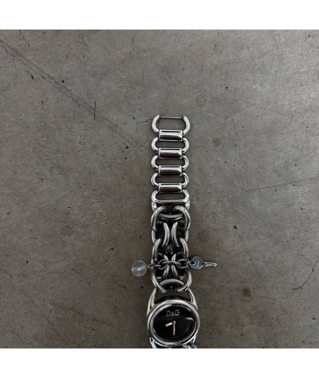 DOLCE&GABBANA Серебряные часы, фото 4