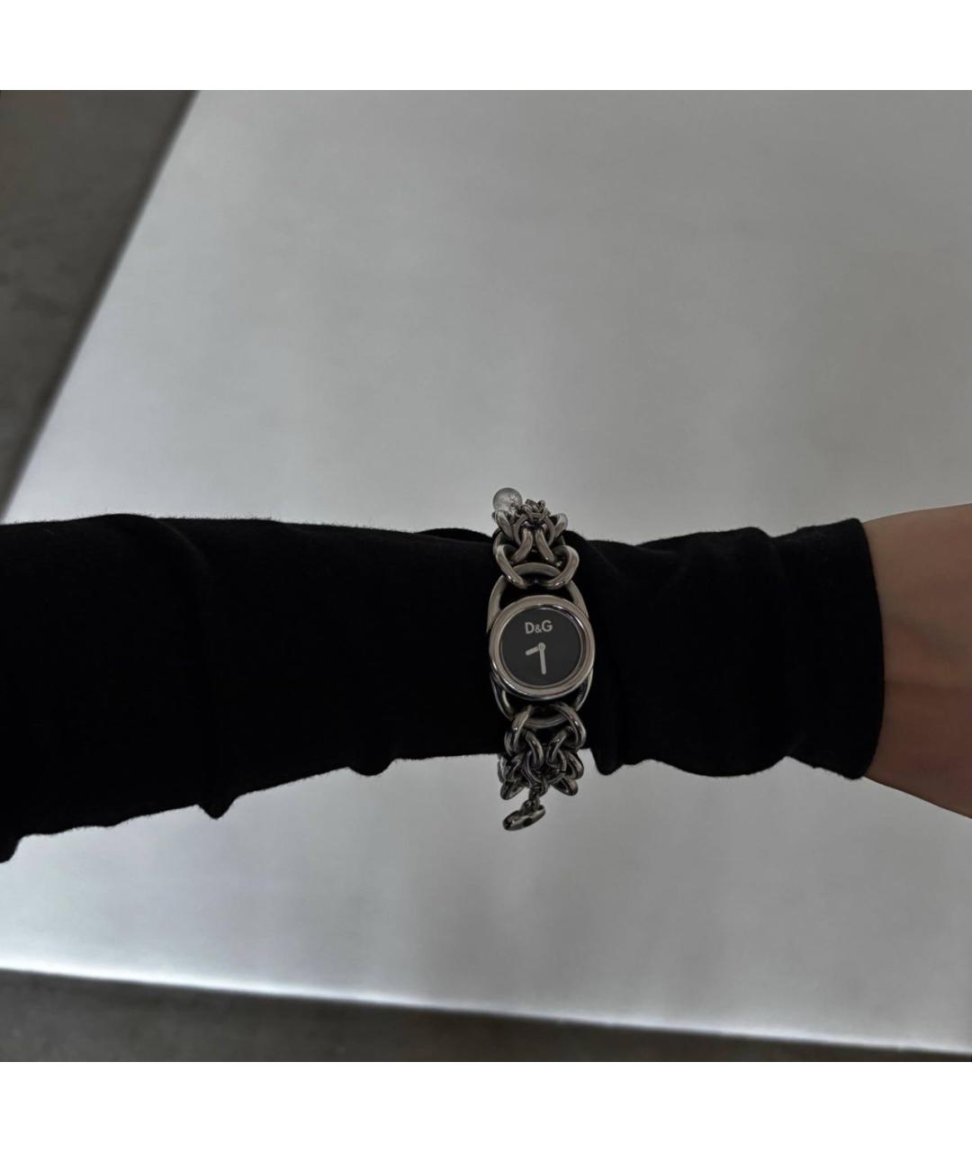 DOLCE&GABBANA Серебряные часы, фото 2