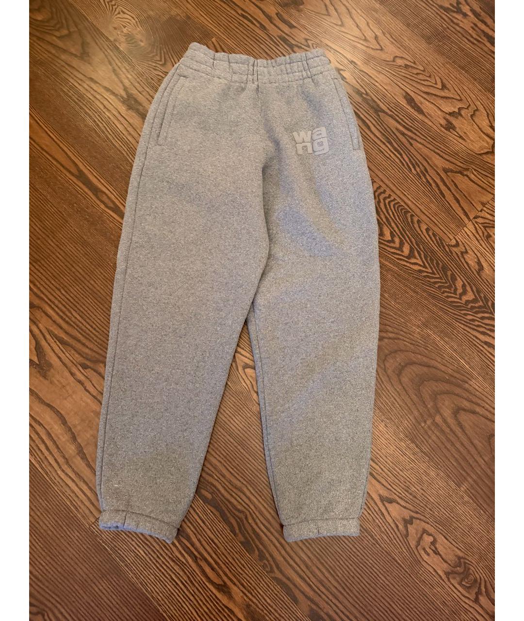 ALEXANDER WANG Серый хлопковый спортивные костюмы, фото 2