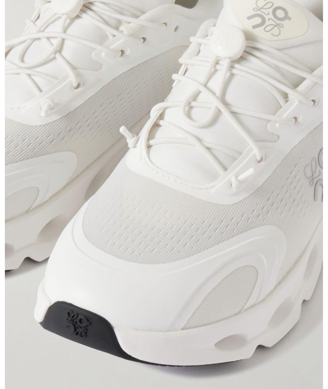 LOEWE Белые кроссовки, фото 3