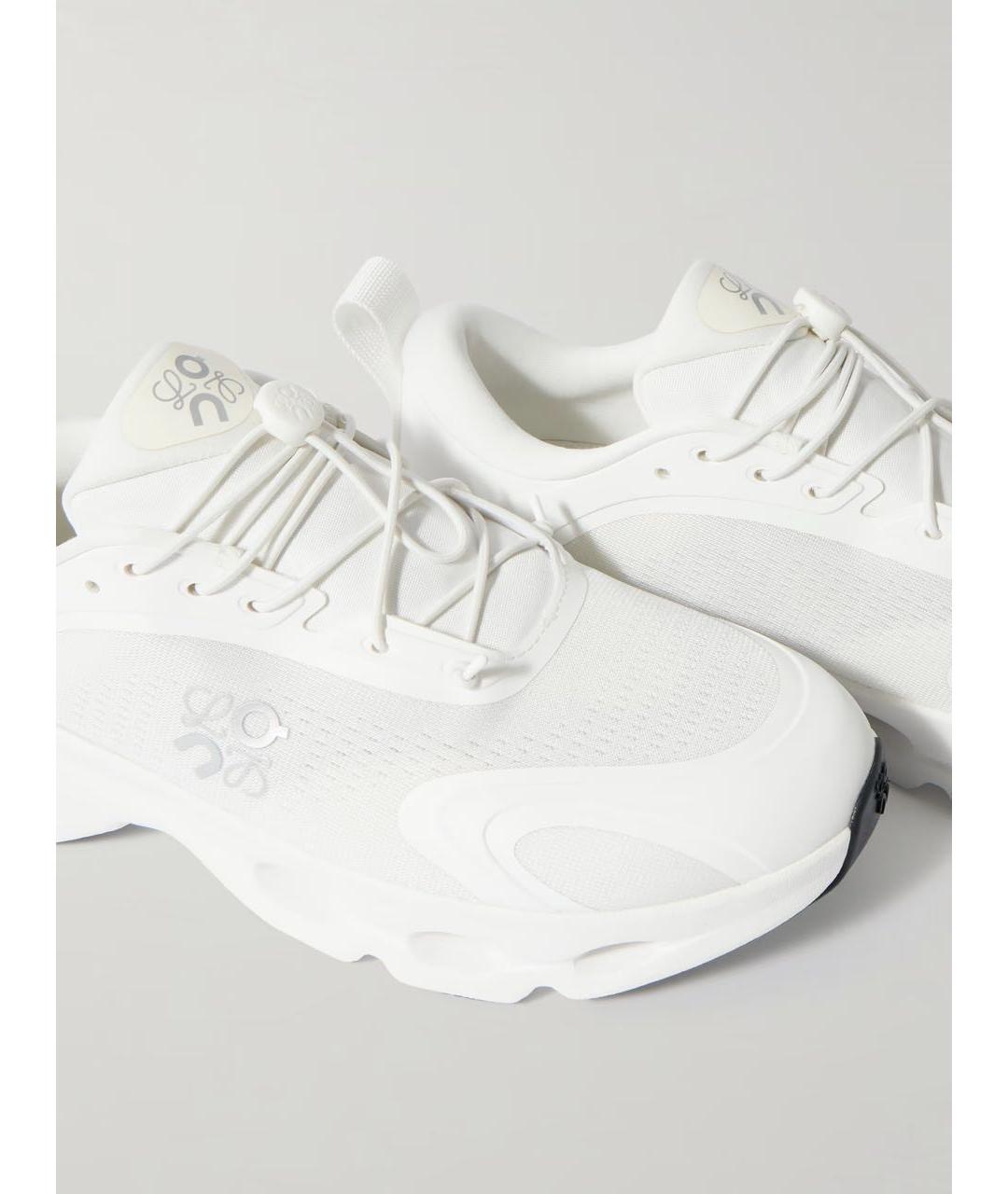 LOEWE Белые низкие кроссовки / кеды, фото 2